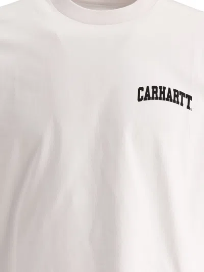 Carhartt White University Script T-shirt