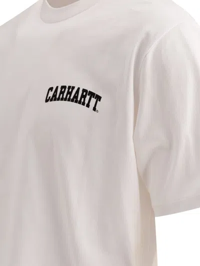 Carhartt White University Script T-shirt