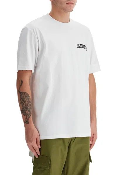 Carhartt White University Script T-shirt