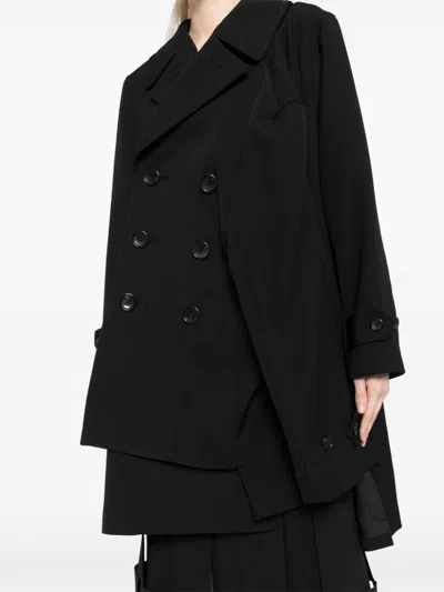Comme Des Garçons Wool Double-breasted Coat