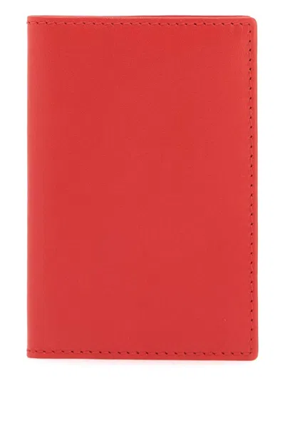 Shop Comme Des Garçons Wallet Leather Compact Wallet