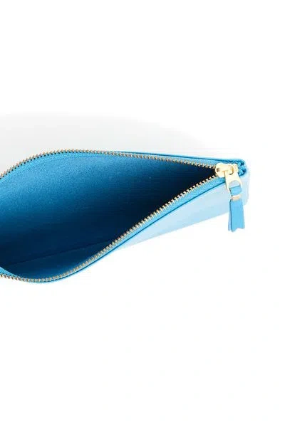 Shop Comme Des Garçons Wallet Smooth Leather Pouch In Seven Words