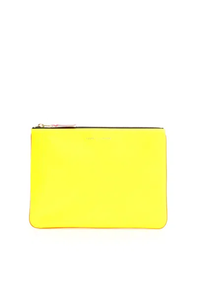 COMME DES GARÇONS COMME DES GARÇONS WALLET SUPER FLUO POUCH 