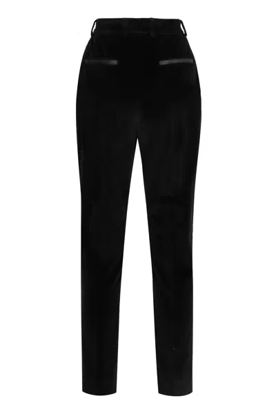 Dolce & Gabbana Pleated Wool-blend Gabardine Straight-leg Pants