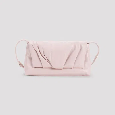 Dries Van Noten Shoulder Bag With Pleated Detail And Sophisticated Leather Finish