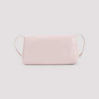 Dries Van Noten Shoulder Bag With Pleated Detail And Sophisticated Leather Finish
