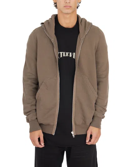 Drkshdw Men's Felpa Gimp Hoodie Dust In Brown