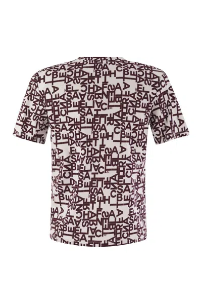Elisabetta Franchi Lettering Jersey T-shirt Small