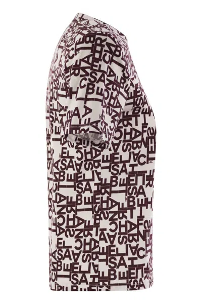 Elisabetta Franchi Lettering Jersey T-shirt Small
