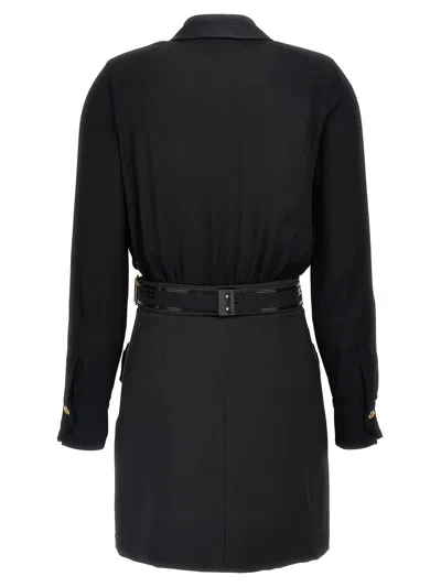 Elisabetta Franchi Mini Abito Con Camicia E Gonna Con Tasche