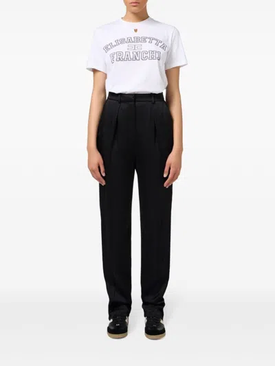 Elisabetta Franchi Tapered Trousers
