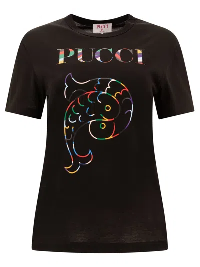 Pucci Emilio  T Shirt With Logo