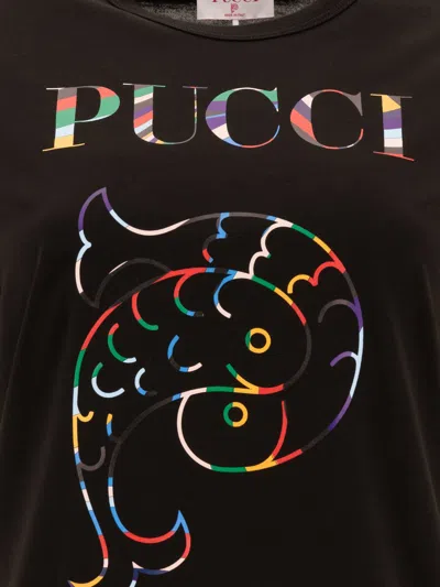 Pucci Emilio  T Shirt With Logo
