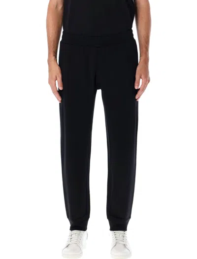 Emporio Armani Zippered Pockets Jogger Pants In Black