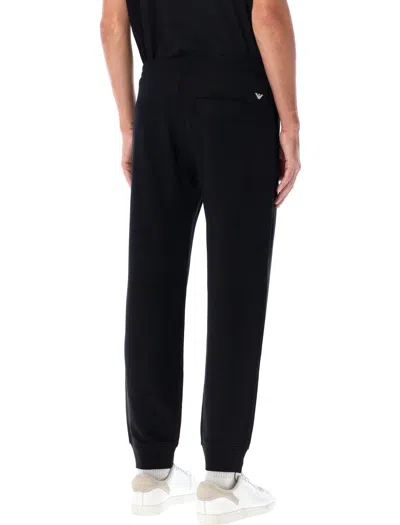 Emporio Armani Zippered Pockets Jogger Pants In Black