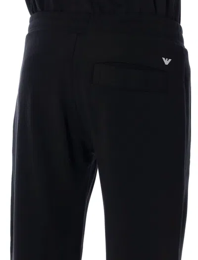 Emporio Armani Zippered Pockets Jogger Pants In Black