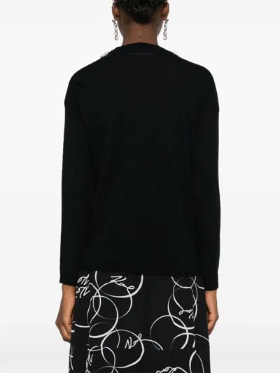 Ermanno Crystal Embellished Sweater
