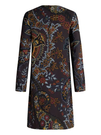 Etro Tunic Dress With Paisley Print