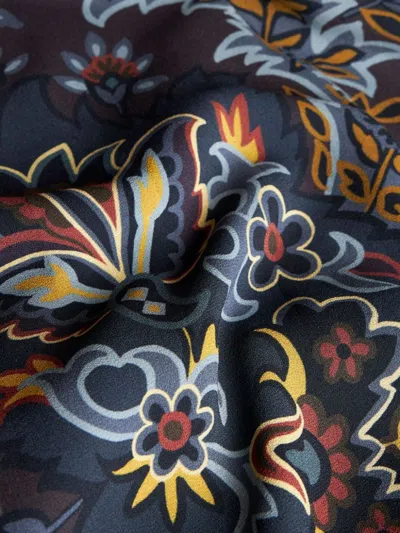 Etro Tunic Dress With Paisley Print