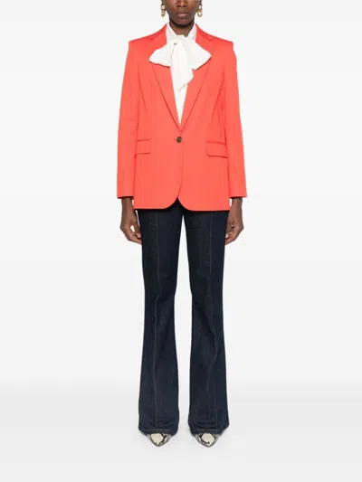Etro Pegaso-button Gabardine Blazer