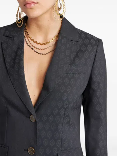 Etro Wool Jacquard Jacket