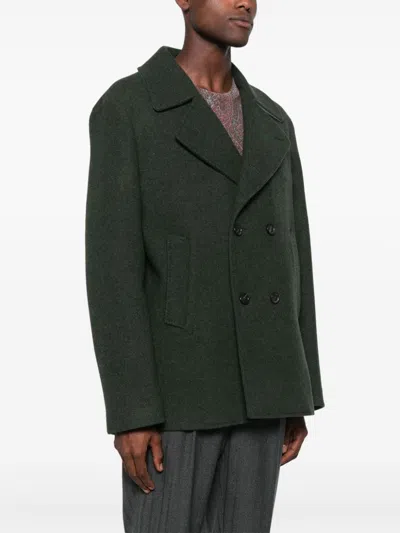 Etro Double-breasted Peacoat