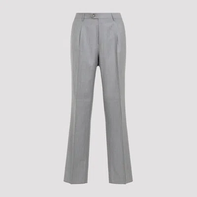 Etro Single Pleat Pants In Wool