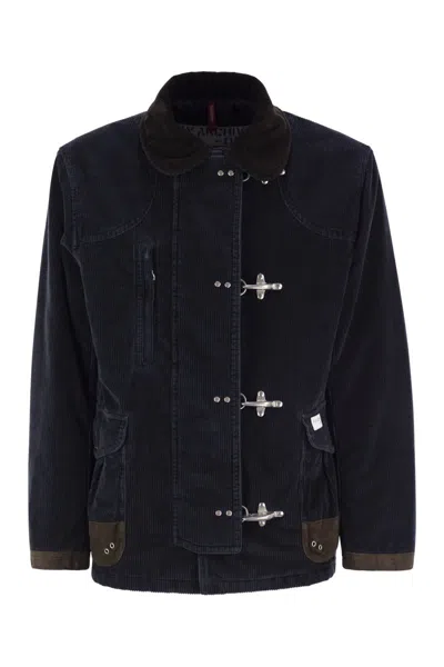 Fay "4-hook Canvas Jacket With Classic