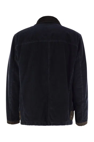 Fay "4-hook Canvas Jacket With Classic