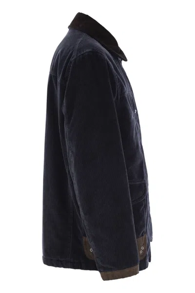 Fay "4-hook Canvas Jacket With Classic