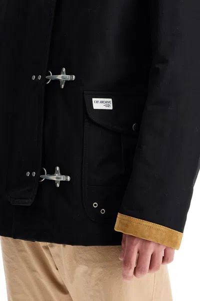 Fay Archive 4 Hooks Jacket With Velvet Inserts