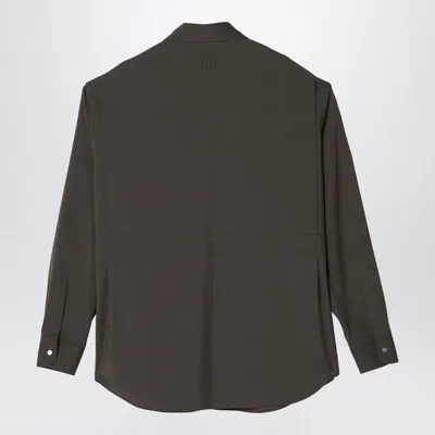 Fendi Dark Green Wool Blouson Men
