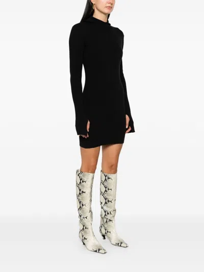 Fendi Mini Fitted Dress With Hood