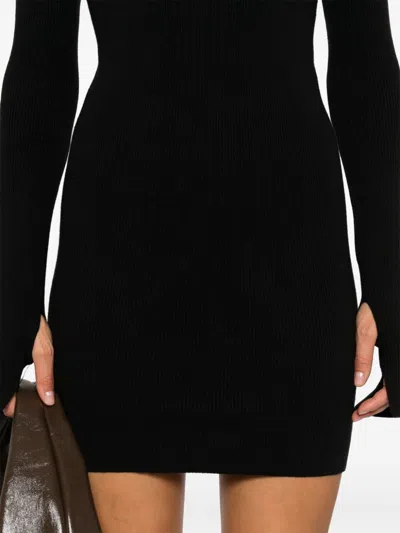 Fendi Mini Fitted Dress With Hood