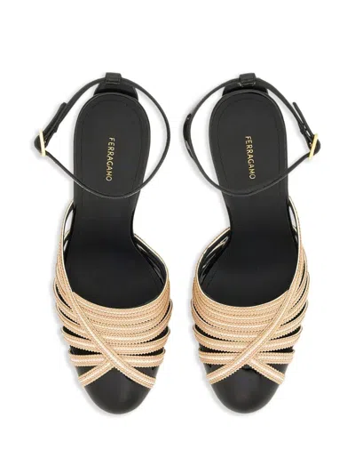 Ferragamo High-heeled Sandals With Thin Ankle Straps