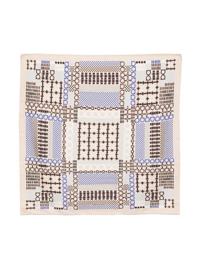 Ferragamo Gancini-print Scarf