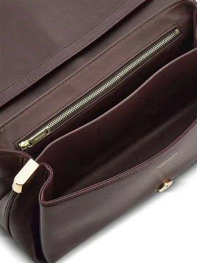 Ferragamo Medium Front Flap Soulder Bag