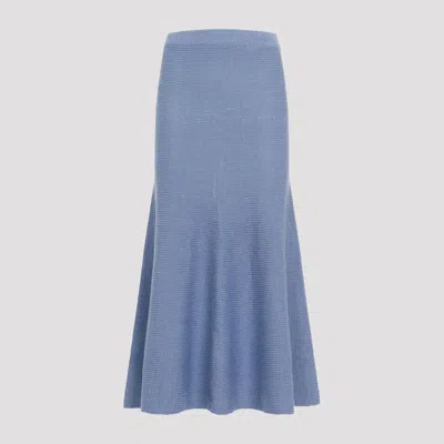 Gabriela Hearst Manni Cashmere Midi Skirt