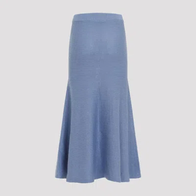 Gabriela Hearst Manni Cashmere Midi Skirt