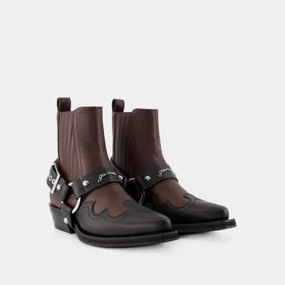 Ganni Chelsea Western Boots