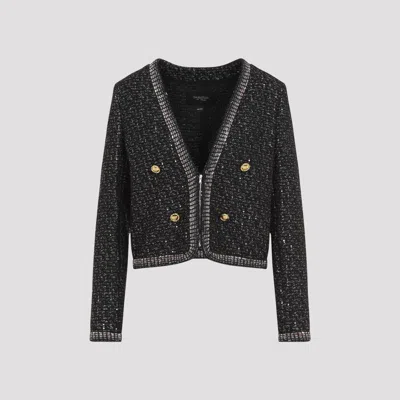 Giambattista Valli Bouclé Sequin-embellished Jacket