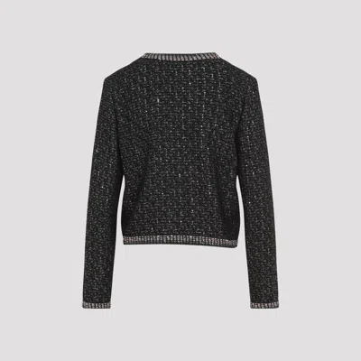 Giambattista Valli Bouclé Sequin-embellished Jacket