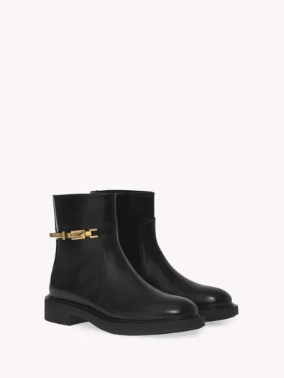 Gianvito Rossi Round-head Short Boots