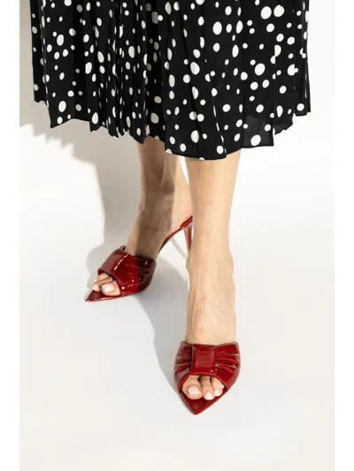 Gianvito Rossi Night Bow Patent Heel Shoe