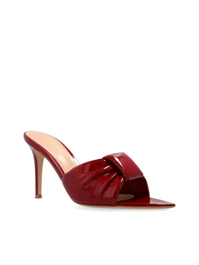 Gianvito Rossi Night Bow Patent Heel Shoe