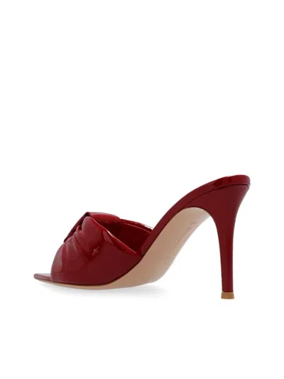 Gianvito Rossi Night Bow Patent Heel Shoe
