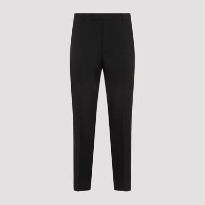 Gucci Wool Blend Twill Bush Trousers