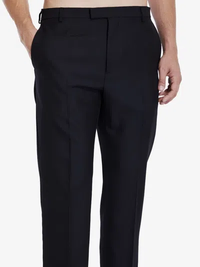 Gucci Wool Blend Twill Bush Trousers