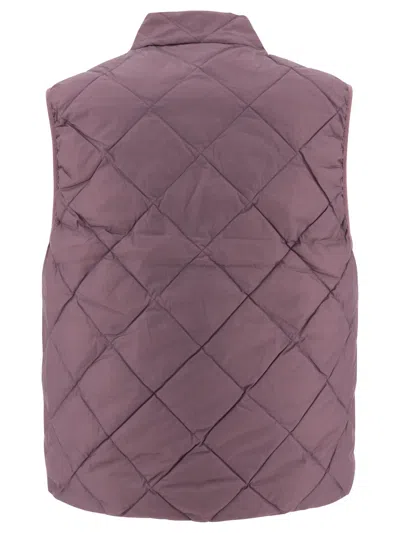 Hiking Patrol Light Down Vest Jackets Purple