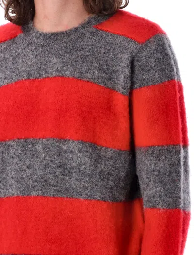 Howlin' Howlin Shaggy Bear Stripes Sweater
